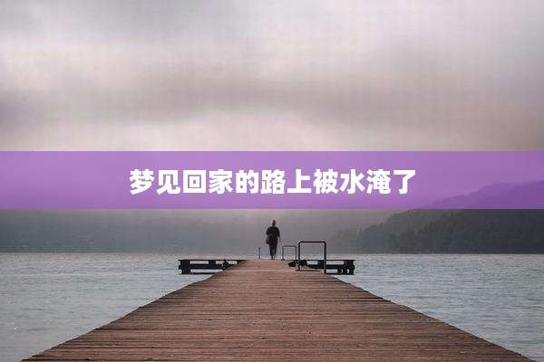 梦见回家的路上被水淹了