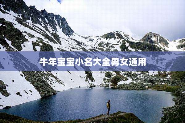 牛年宝宝小名大全男女通用
