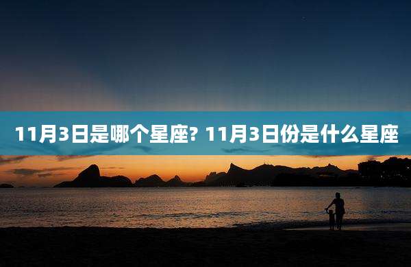 11月3日是哪个星座? 11月3日份是什么星座