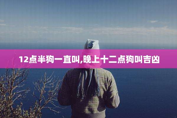 12点半狗一直叫,晚上十二点狗叫吉凶
