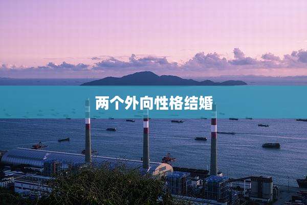 两个外向性格结婚