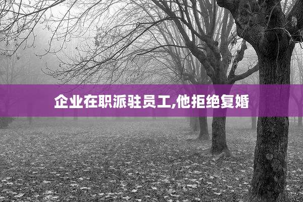 企业在职派驻员工,他拒绝复婚