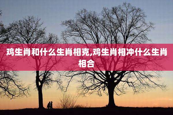鸡生肖和什么生肖相克,鸡生肖相冲什么生肖相合