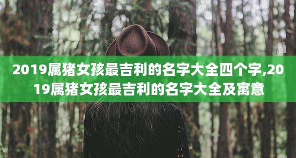 2019属猪女孩最吉利的名字大全四个字,2019属猪女孩最吉利的名字大全及寓意