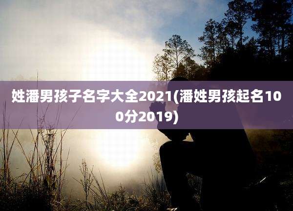 姓潘男孩子名字大全2021(潘姓男孩起名100分2019)