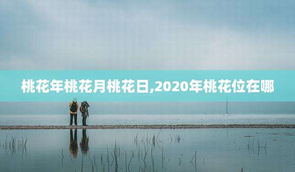 桃花年桃花月桃花日,2020年桃花位在哪