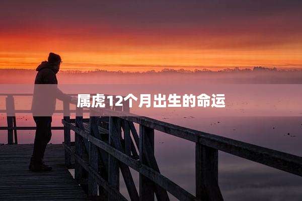 属虎12个月出生的命运