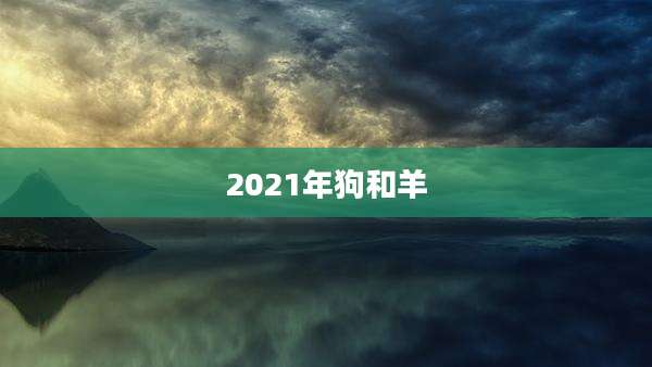 2021年狗和羊