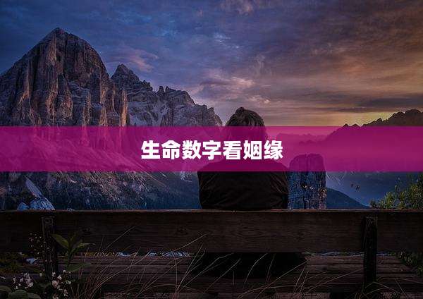 生命数字看姻缘