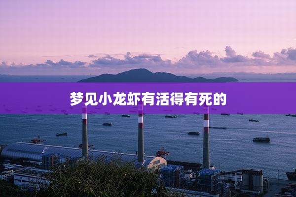 梦见小龙虾有活得有死的