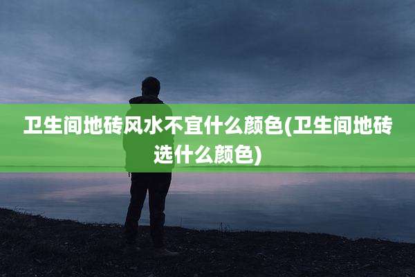 卫生间地砖风水不宜什么颜色(卫生间地砖选什么颜色)