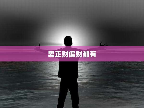 男正财偏财都有
