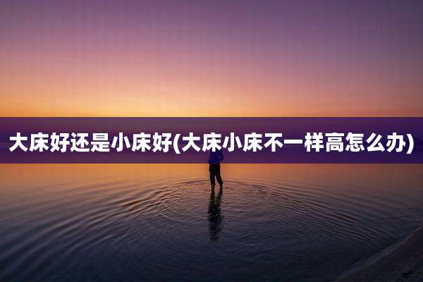 大床好还是小床好(大床小床不一样高怎么办)