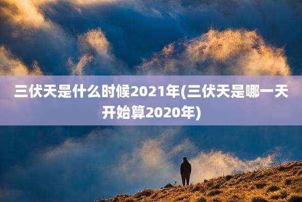 三伏天是什么时候2021年(三伏天是哪一天开始算2020年)