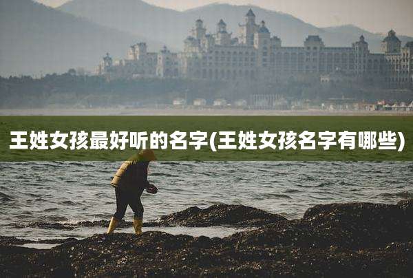 王姓女孩最好听的名字(王姓女孩名字有哪些)