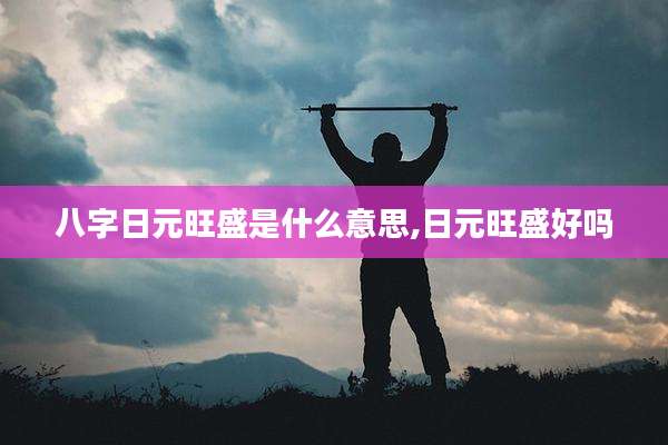 八字日元旺盛是什么意思,日元旺盛好吗