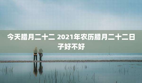 今天腊月二十二 2021年农历腊月二十二日子好不好