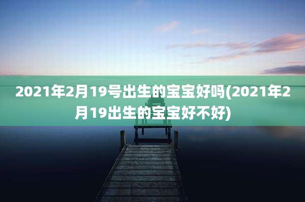 2021年2月19号出生的宝宝好吗(2021年2月19出生的宝宝好不好)