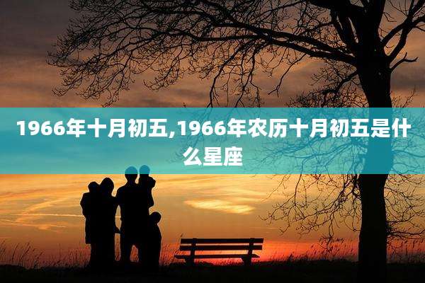 1966年十月初五,1966年农历十月初五是什么星座