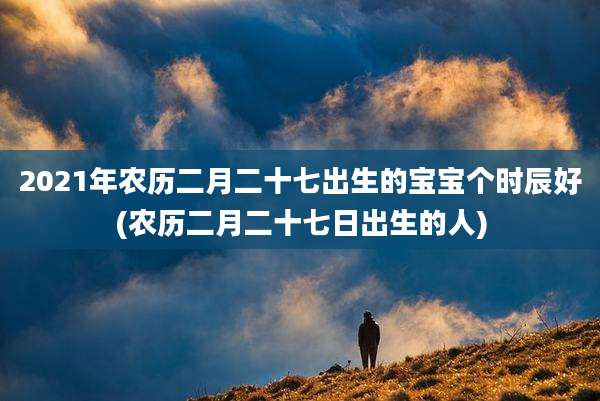 2021年农历二月二十七出生的宝宝个时辰好(农历二月二十七日出生的人)