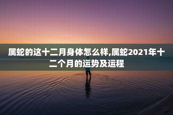 属蛇的这十二月身体怎么样,属蛇2021年十二个月的运势及运程