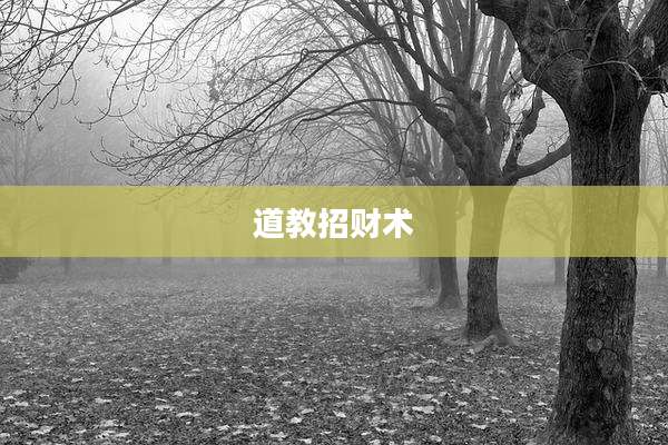道教招财术