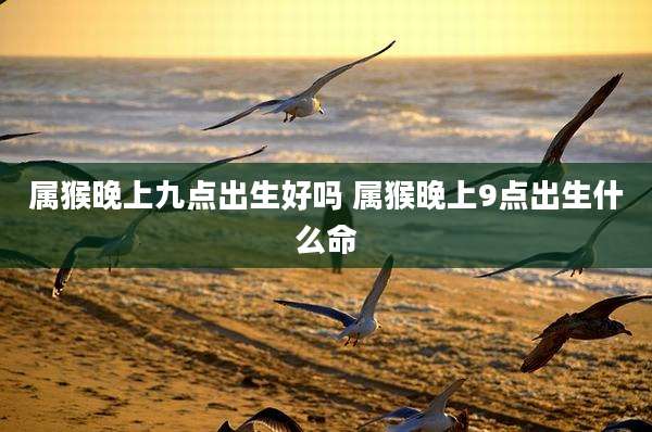 属猴晚上九点出生好吗 属猴晚上9点出生什么命