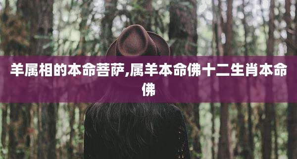 羊属相的本命菩萨,属羊本命佛十二生肖本命佛