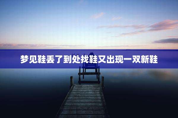 梦见鞋丢了到处找鞋又出现一双新鞋