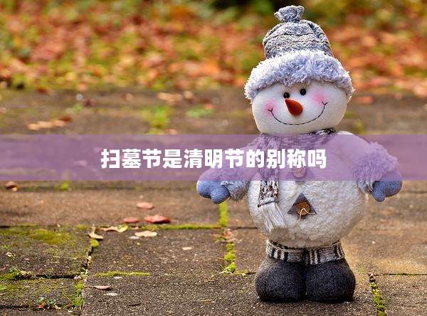 扫墓节是清明节的别称吗