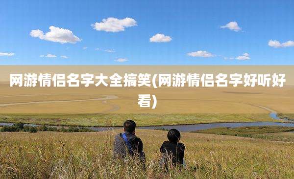 网游情侣名字大全搞笑(网游情侣名字好听好看)
