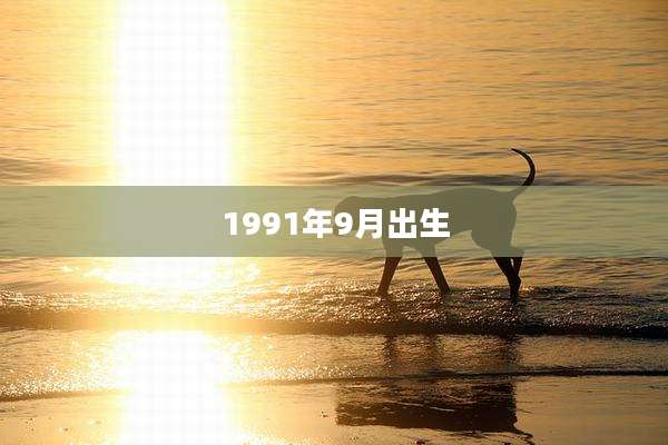 1991年9月出生