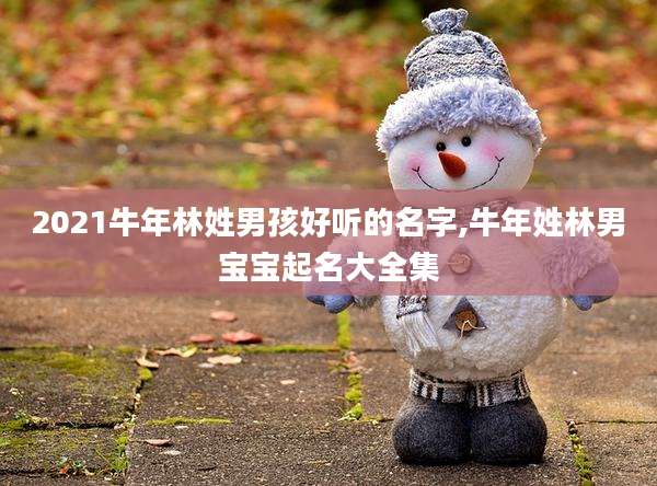 2021牛年林姓男孩好听的名字,牛年姓林男宝宝起名大全集