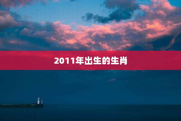 2011年出生的生肖