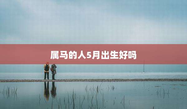 属马的人5月出生好吗
