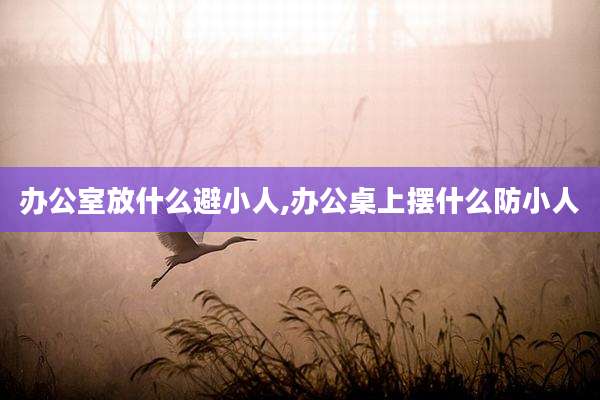 办公室放什么避小人,办公桌上摆什么防小人