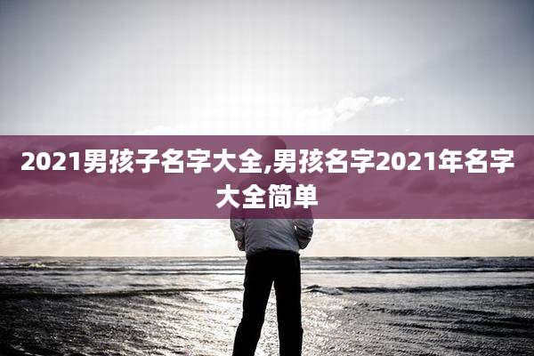 2021男孩子名字大全,男孩名字2021年名字大全简单