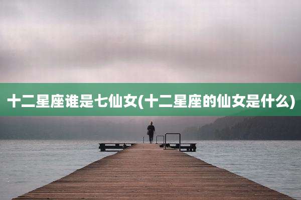 十二星座谁是七仙女(十二星座的仙女是什么)