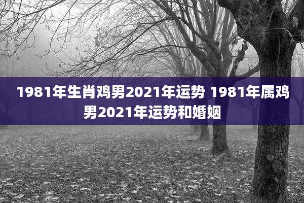 1981年生肖鸡男2021年运势 1981年属鸡男2021年运势和婚姻