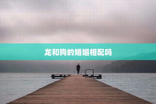 龙和狗的婚姻相配吗