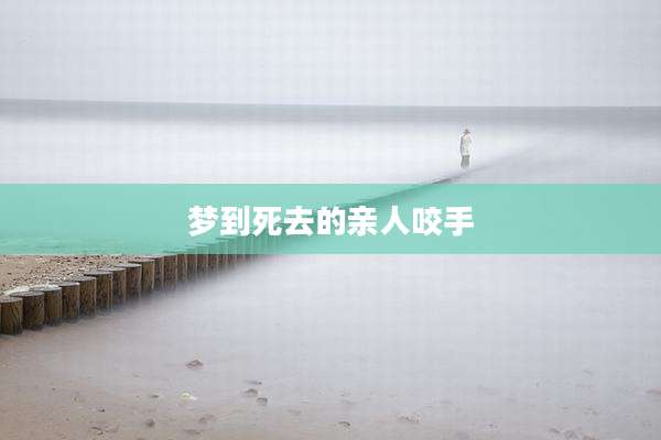 梦到死去的亲人咬手