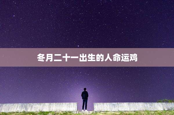 冬月二十一出生的人命运鸡