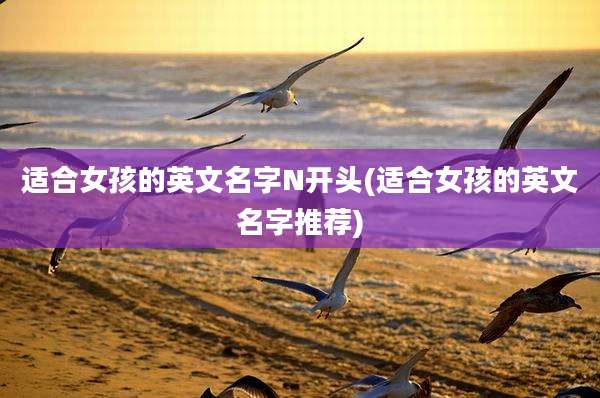 适合女孩的英文名字N开头(适合女孩的英文名字推荐)