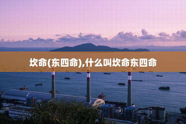 坎命(东四命),什么叫坎命东四命