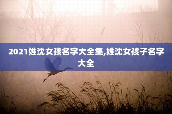 2021姓沈女孩名字大全集,姓沈女孩子名字大全