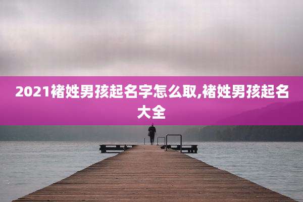 2021褚姓男孩起名字怎么取,褚姓男孩起名大全