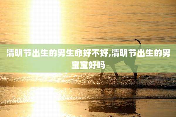 清明节出生的男生命好不好,清明节出生的男宝宝好吗