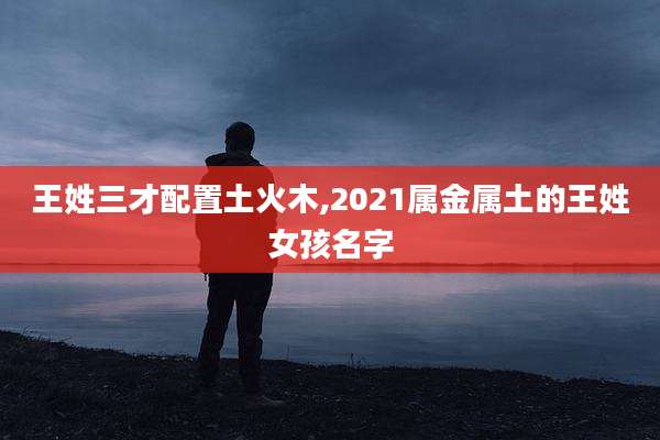 王姓三才配置土火木,2021属金属土的王姓女孩名字