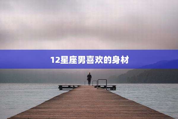 12星座男喜欢的身材