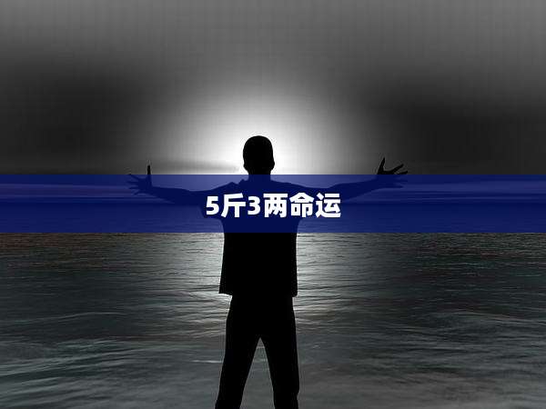 5斤3两命运